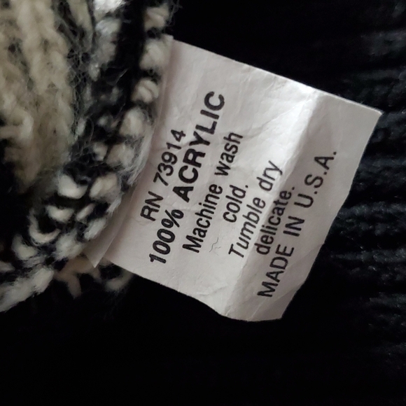 Vintage Sweater 90s Alfred Dunner Shoulder Pads M - Picture 4 of 9